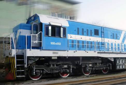 Rolling Stock Type SDD19 Diesel Locomotive for Uzbekistan