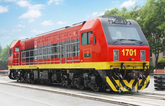 Type CKD8F Diesel Loco. for Angola