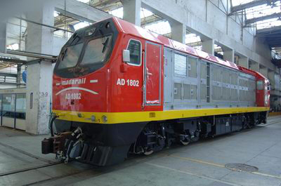 Type SDD9 Diesel Locomotive for Madagascar