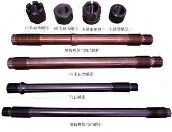 Whole body cylinder bolts