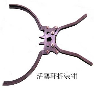 Piston ring disassembly pliers