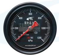 YCS100-IV double needle pressure gauge MR/BC