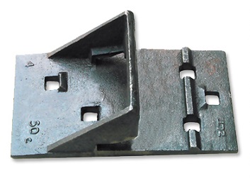 Rail support plate