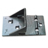 Rail support plate