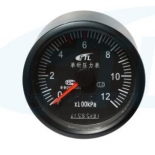 YTS-80Z single needle pressure gauge (pointer glowing)
