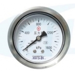 Y60Z stainless steel pressure gauge