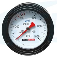 YS-100Z double needle pressure gauge-1000KPa