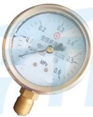 YN60 shock resistant pressure gauge