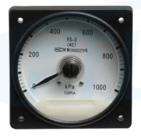YS-3 (4C) wide angle pressure gauge