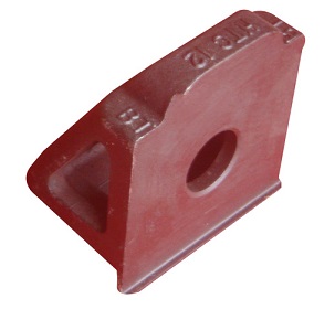 Wedge for railway freight car to turn K2, K6 and 8B