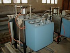 Hydraulic test bench for cylinder liner sealing