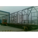 Shallow pit type moving platform