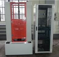 Gas spring test bench