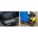 Locomotive roof wheel detection equipment